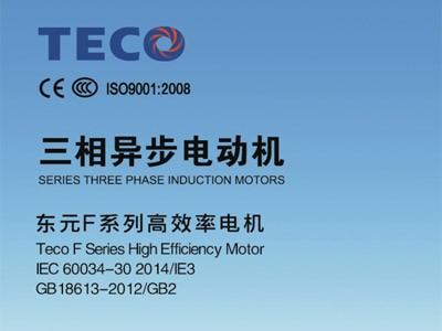 東元高效電機F系列型錄IE3、GB2